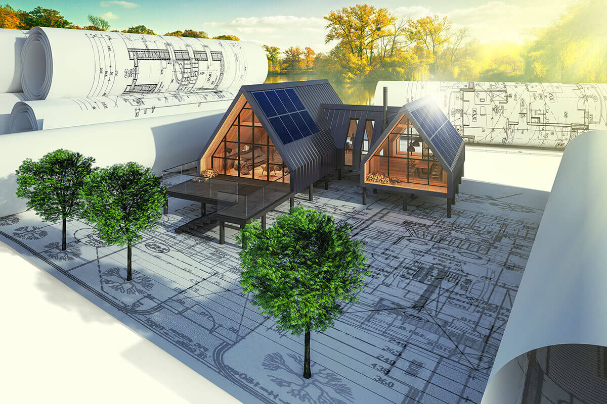 First step is to build a 3d model of your property.